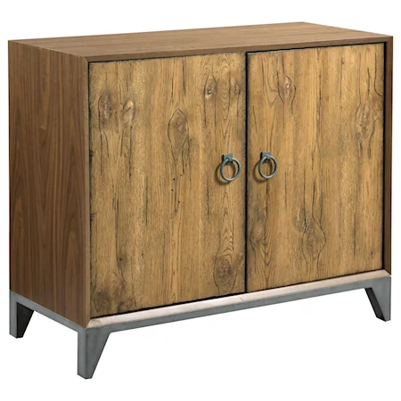 Contemporary Jack Bunching Door Cabinet with Removable Wine Rack